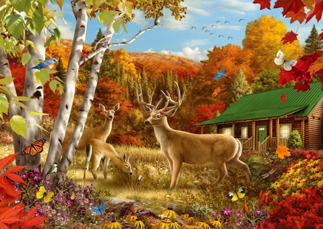 Puzzle ENJOY Valahol a mezőn 1000 darab