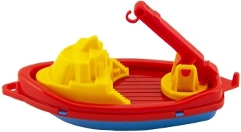 Műanyag vízi csónak 14x7 cm 2 színben