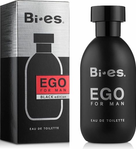 Férfi toalettvíz BI-ES Ego Black 100 ml