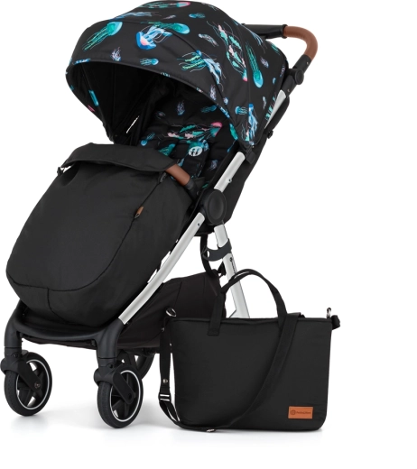 Sport babakocsi PETITE&MARS Royal3 Silver Limited 100 Jellyfish