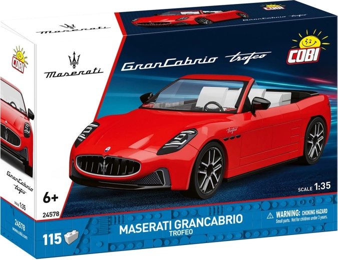 Cobi Maserati GranCabrio Trofeo építőkészlet 1:35 (115 db alkatrész)