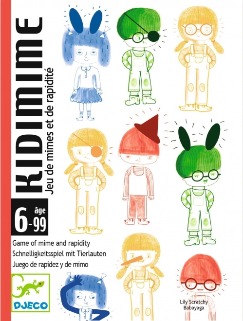 Kidimime kártyajáték – Találd ki, ki vagyok