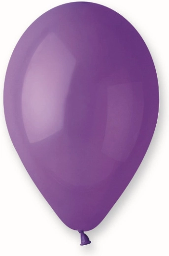 Pasztell lila lufik 25 cm