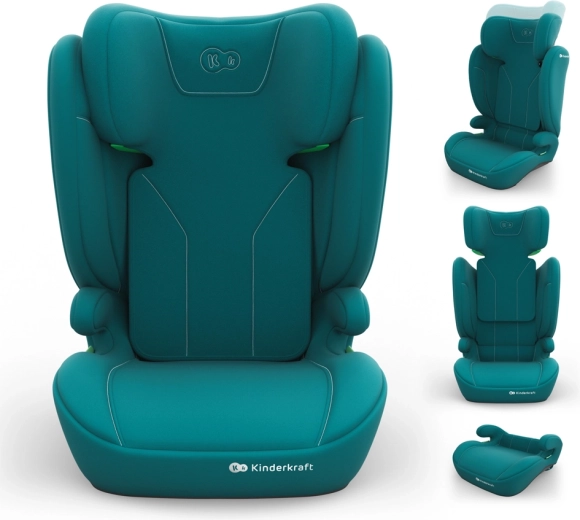 Kinderkraft autósülés i-spark 2 plus i-size 100–150 cm zöld