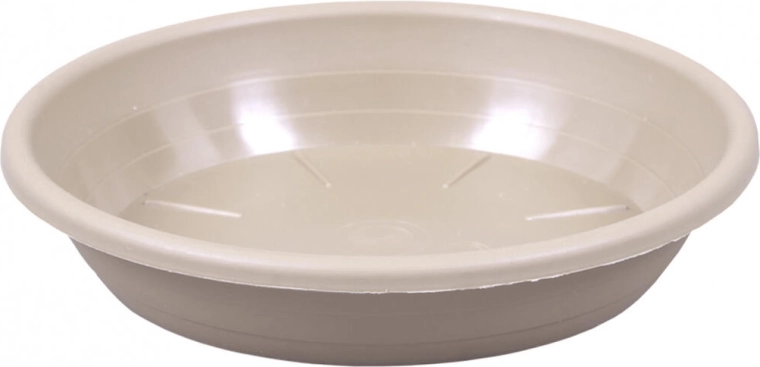 SAKURA Modern virágalátét tál 26 cm világosbarna