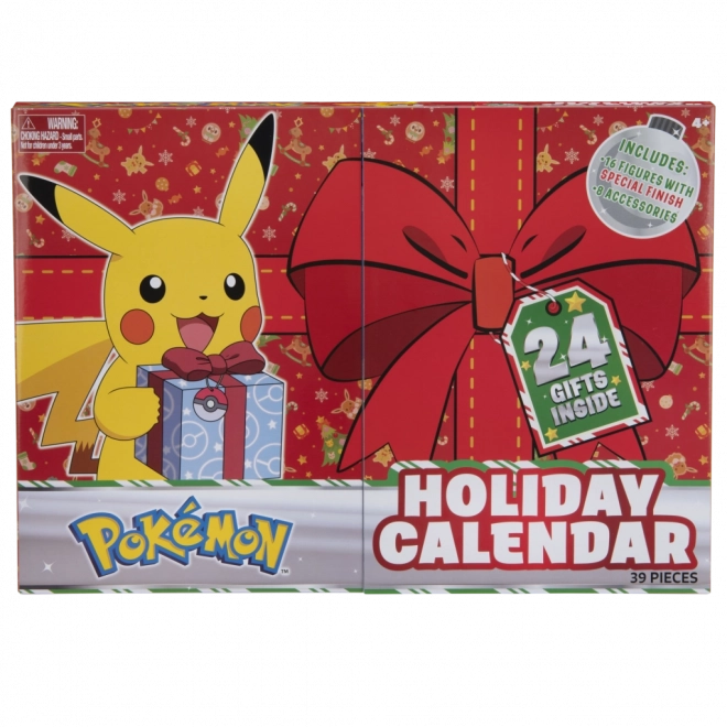 Pokémon adventi naptár figurákkal – 24 meglepetés