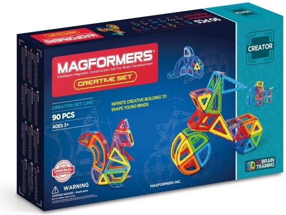 MAGFORMERS Creative készlet 90 darab