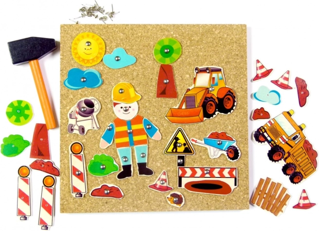 HESS kalapálós építőjáték