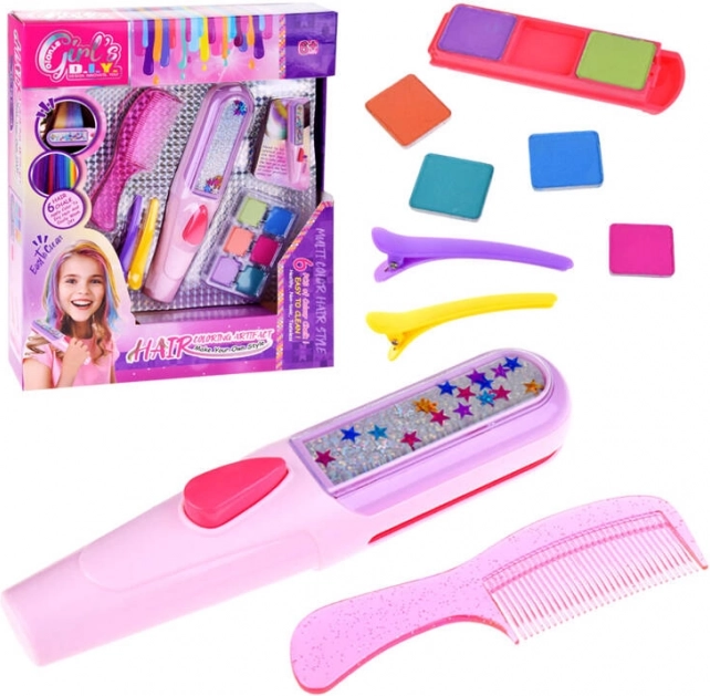 Színes hajkréta készlet