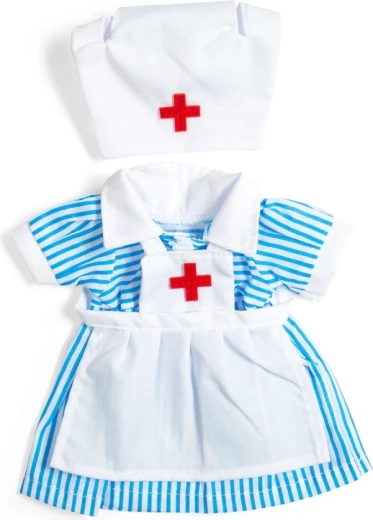 Bigjigs Toys nővér ruha babához 28 cm