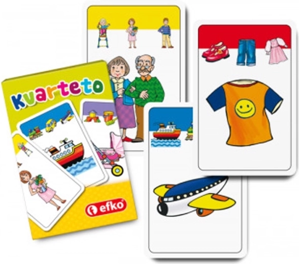 EFKO Baby kvartett gyermek kártyajáték