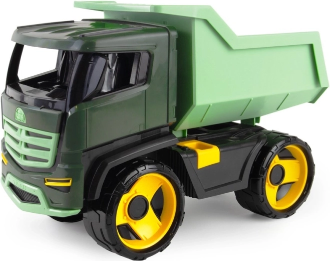 Giga Trucks Titan billenős teherautó 51 cm, zöld