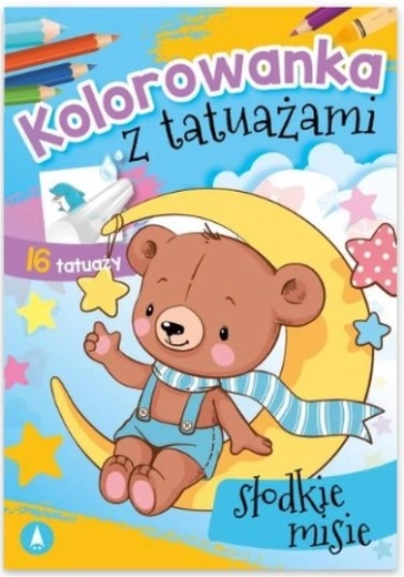 MISIOtattoo édes macik – kifestők és lemosható tetoválások