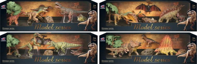 Dinoszaurusz világ – dinoszaurusz figura szett, 4 féle
