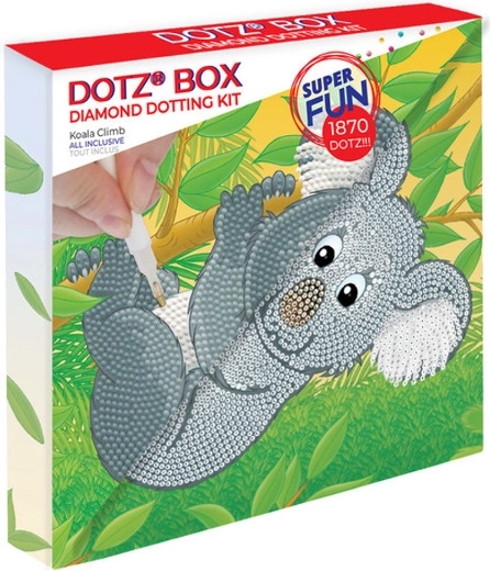 Gyémántfestés – koala, készlet gyerekeknek