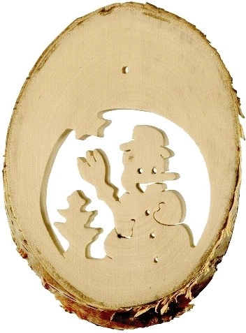 Gyermek téli fa függeszthető dekoráció 10 darab