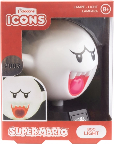 Éjszakai LED lámpa Boo – SUPER MARIO
