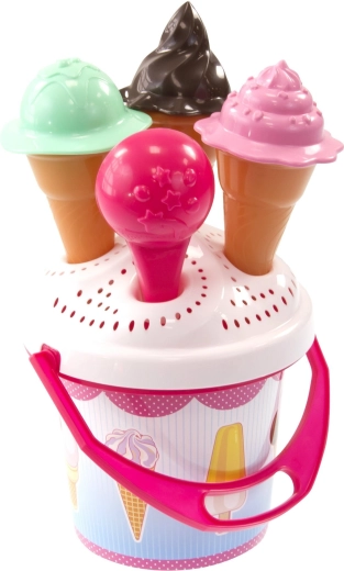 Mochtoys homokozóvödör fagylaltokkal