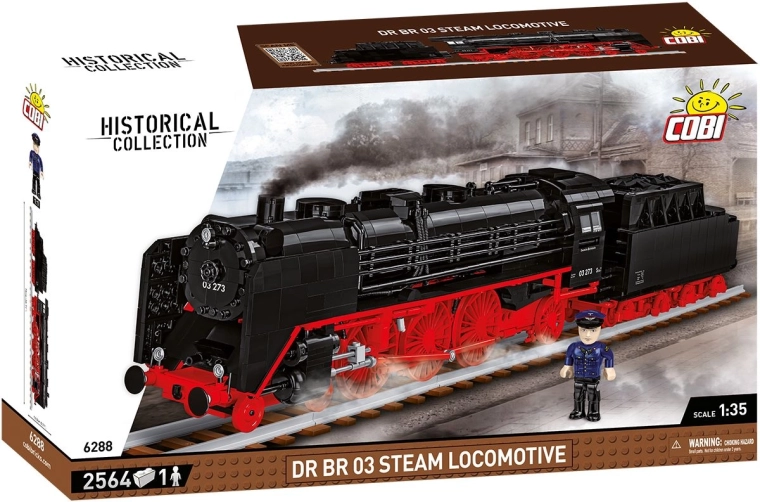 DR BR 03 gőzmozdony 1:35 méretarányban (Cobi)