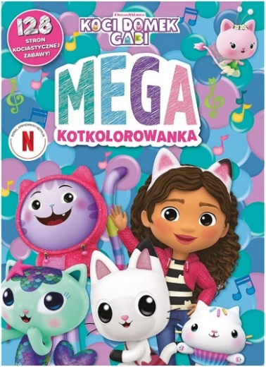 Gabi cicaháza: mega cicás kifestő