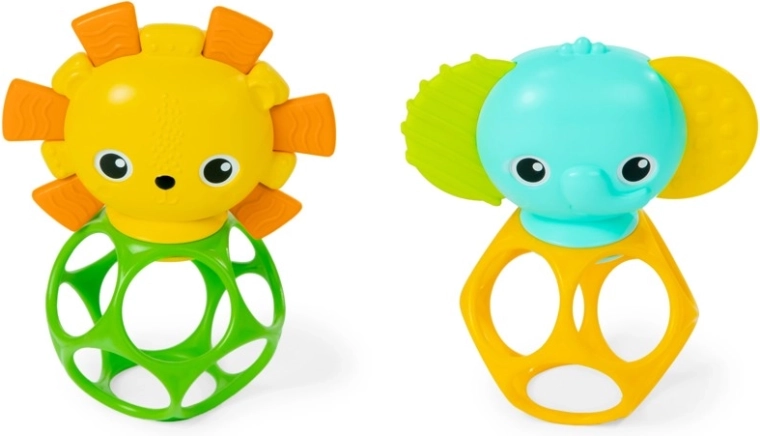 Oball rágóka Soother Pals, 2 darabos készlet, 3 hónapos kortól
