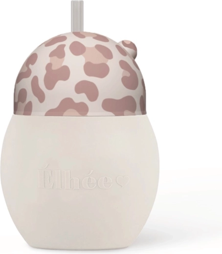 ÉLHÉE Coconut 240 ml oktatópohár szívószállal, Graouu Pink