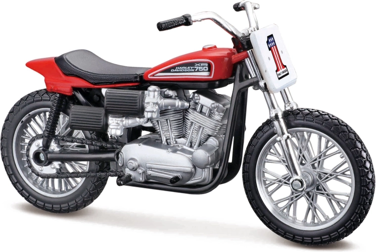 Maisto Harley-Davidson XR750 motorkerékpár 1:18