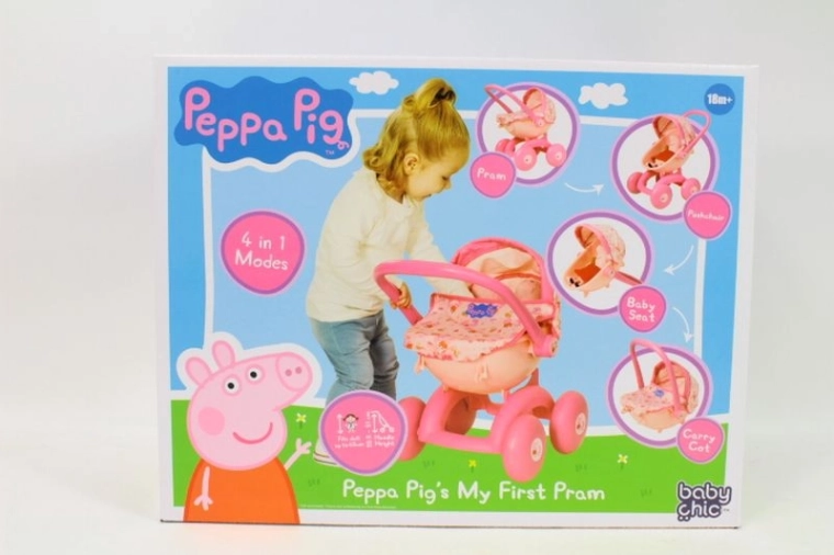Peppa Malac – az első 4 az 1-ben babakocsim