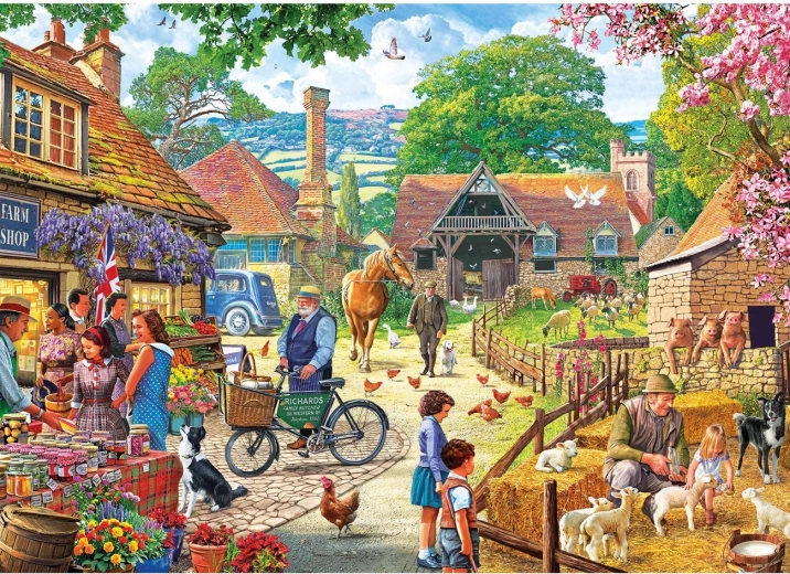 Gibsons puzzle Termelői piac 1000 darabos