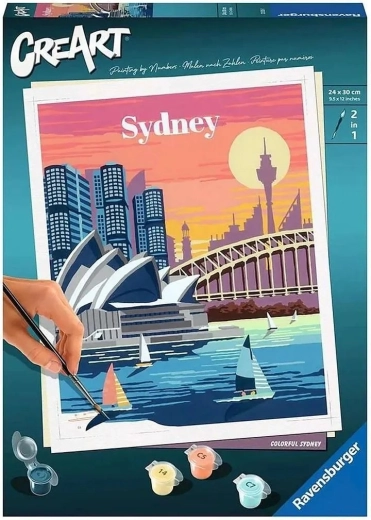 Számozott kifestő Sydney Ravensburgertől
