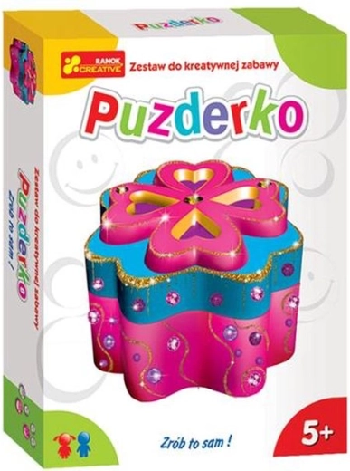 Kreatív készlet ékszerdoboz készítéséhez