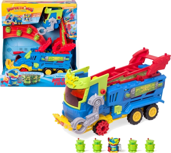 SuperThings Mr King Truck – harci kamion figurával