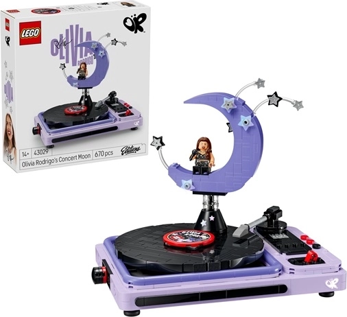 LEGO Editions Olivia Rodrigo koncert félhold