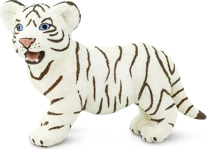 Safari Ltd. bengáli fehér tigriskölyök - 1 db