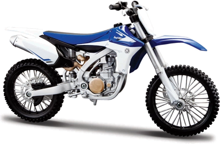 Maisto Yamaha YZ450F 2013 1:12 motorkerékpár modell