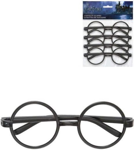 Harry Potter farsangi szemüveg – 4 db-os készlet