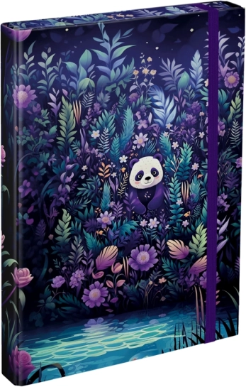 BAAGL Jungle Panda A4 füzetborító mappa