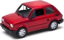Welly Fiat 126p Maluch 1:21 autómodell piros