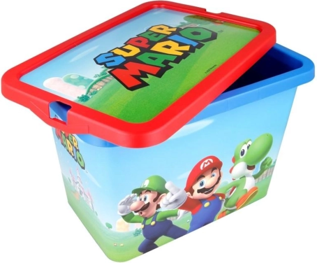 Super Mario tárolódoboz fedéllel