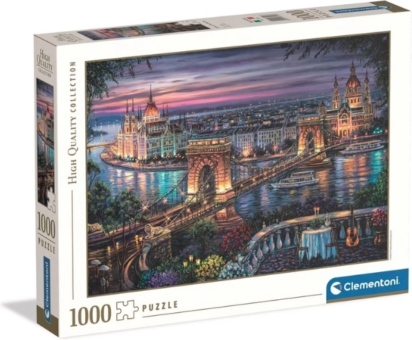 Clementoni puzzle High Quality A Duna fényei 1000 db