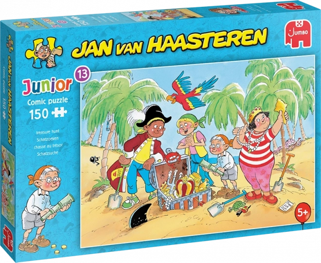 Jumbo puzzle Jan van Haasteren Junior: Kincsvadászat 150 darab