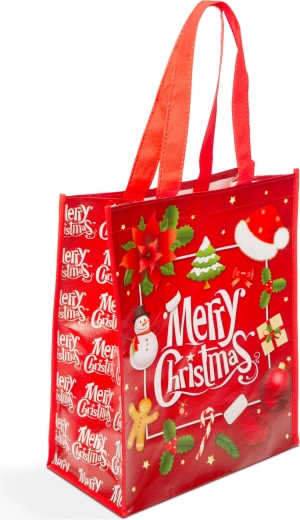 Karácsonyi bevásárlótáska Merry Christmas