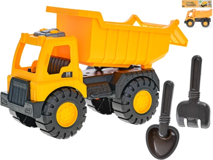 Billenős teherautó kiegészítőkkel 30 cm