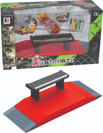 SKATEPARK skatepark profi fingerboardhoz paddal