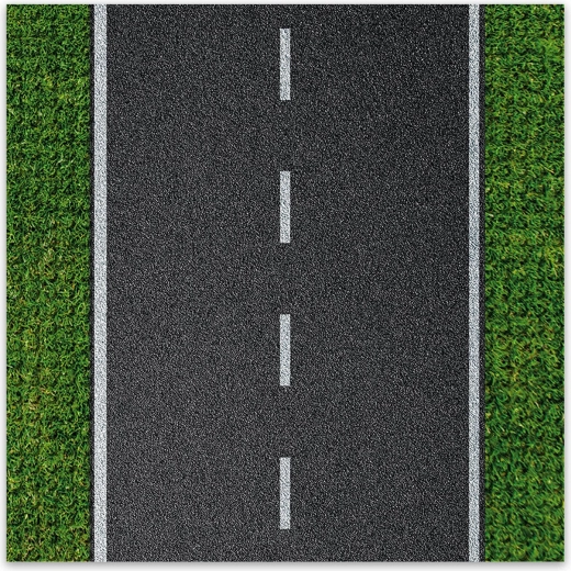 Design alátét építéshez Egyenes út 25,5 x 25,5 cm