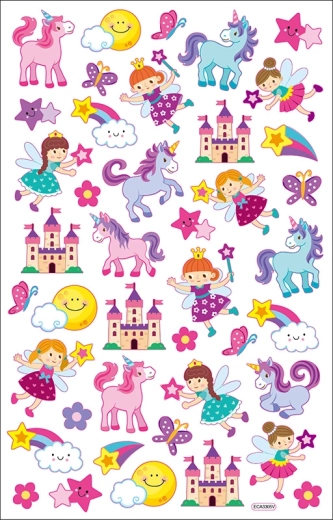 35 db matrica – tündérek