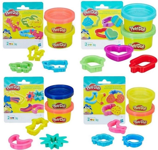 Gyurmakészlet 2×56 g kiegészítőkkel, vegyes típusok