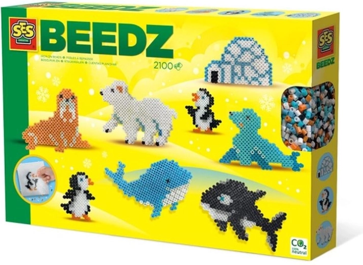 SES Creative Beedz vasalható gyöngyök – sarkvidéki állatok