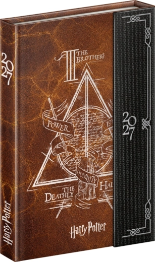 Notique heti mágneses napló Harry Potter – Halál ereklyéi 2027 (11 × 16 cm)