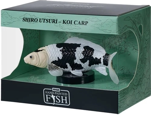 Mojo koi ponty (shiro utsuri) figura dobozban - 1 db
